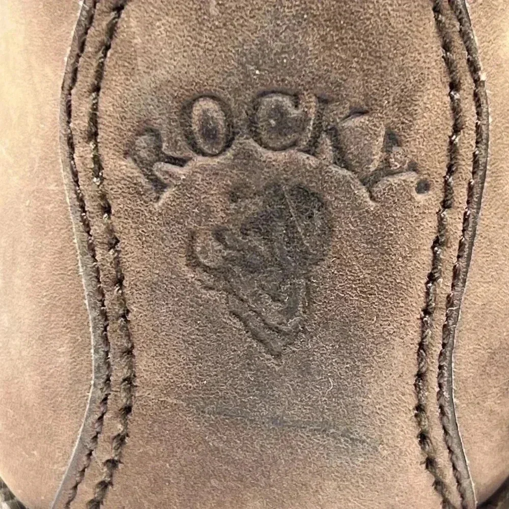 Rocky Mens 10W Brown 864 Gore-Tex Steel Toe Leather Outdoor Work Boots Hiking
